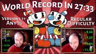 Cuphead Current World Record Speedrun in 27:33.47 | Any% - V1.1.5 - Regular Difficulty