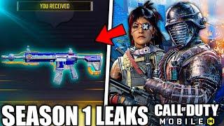 *NEW* Season 1 Leaks! All Character Skins + All Legendary Guns! Cod Mobile Season 1!