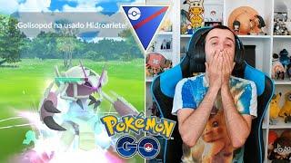 GOLISOPOD CON HIDROARIETE ME SORPRENDE MUCHO EN LIGA SUPER! [POKÉMON GO-DAVIDPETIT]