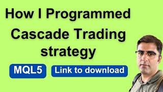 How did I program cascade trading with MQL5