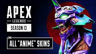 "HERO ANIME" All Thematic Event Skins - Apex Legends Season 13