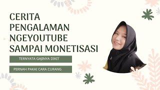 YOUTUBE JOURNEY STORY FROM BEGINNING TO MONETIZATION - Risa Christy