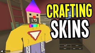 Unturned Update! CRAFTING your own SKINS and COSMETICS (Update 3.23.2.0)