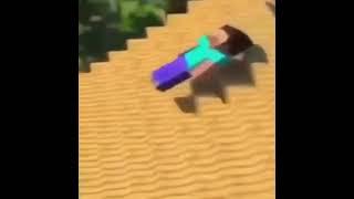 Minecraft steve falling meme but without the sounds (template)