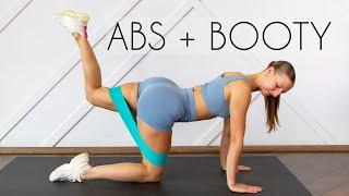 20 MIN ABS & BOOTY - on the floor, no squats/lunges