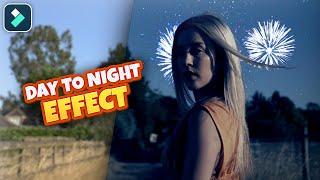 Make Day to Night Effect Sky Replacement in Filmora 12 | Filmora 12 Tutorial