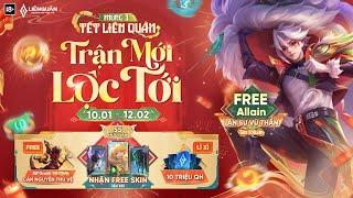  MÙNG 1 TẾT LIÊN QUÂN, TRẬN MỚI LỘC TỚI - Garena Liên Quân Mobile