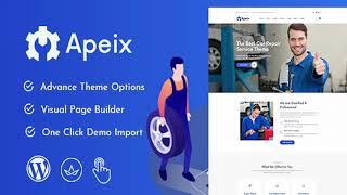 Apeix - Car Repair Service WordPress Theme | Themeforest Website Templates and Themes