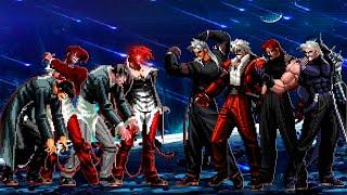 [KOF Mugen] Zombie Iori Yagami Team vs Rugal Team