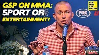 GSP on Brock Lesnar, CM Punk, Celebrities Fighting In The UFC