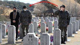BTS Jimin is a bodyguard ??  Bang Si Hyuk and the genie Visit their grandmother's cemetery !!