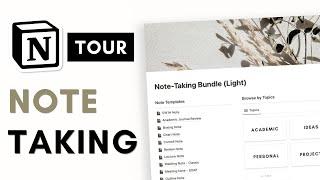 How to Take Notes in Notion | Best Tips + Template Tour