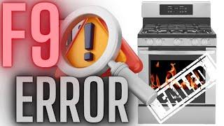 How to Fix LG Gas Oven F9 Error: Igniter Replacement & Door Removal