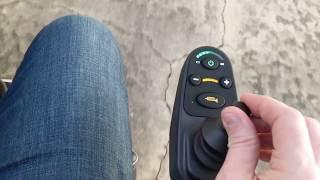 Folding Power Wheelchair Joystick Tutorial and Review