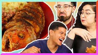 Latinos Try Belizean Food For The First Time