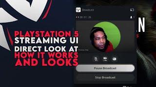 PlayStation 5 Streaming Interface and Features | PS5 Tutorials