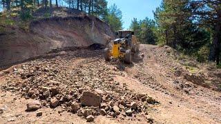 How to Make Slopes and Curves with JohnDeere 670 GP Grader? #johndeere #motorgrader