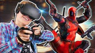 DEADPOOL VR EXPERIENCE! | Marvel Powers United VR (Oculus Rift + Touch Gameplay)