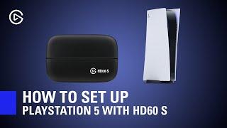 How to Set Up Playstation 5 with Elgato HD60 S