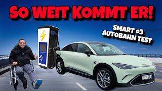 E Auto Smart #3 Premium VOLL geladen LEER gefahren! Ladezeit Verbrauch Navi Software im Check.