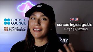 cursos online para aprender inglés gratis + certificado  | British Council + Cambridge
