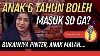  dr Aisyah Dahlan: Usia Ideal Menyekolahkan Anak Perempuan dan Laki-Laki | Cara Bijak Mendidik Anak