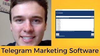 Telegram Marketing Software - Telegram Marketing Tool