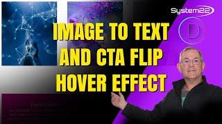 Divi Theme Image To Text and CTA Flip Hover Effect