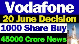 Aditya Birla बड़ा फैसला | Vodafone Idea Share Latest News | idea Share Latest News | idea Vodafone