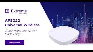 The AP5020: A Flexible, Cloud-Managed Wi-Fi 7 Access Point
