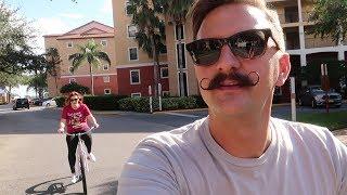 Our Stay At Westgate Lakes Resort & Spa | Hotel Grounds Bicycle Tour & King Room Tour