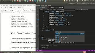 Capítulo 3 - Vídeo 03 - Prática de criação de tabelas em Postgres.