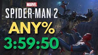 Marvel's Spider-Man 2 Any% Speedrun in 3:59:50