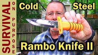 $27 Rambo Knife - Cold Steel Survival Edge - The Rambo Survival Knife Project