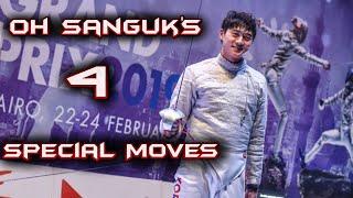 Oh Sanguk's 4 Special Sabre Moves