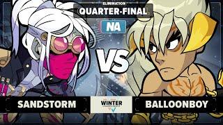 Sandstorm vs Balloonboy - Elimination Quarter-Final - Winter Championship 2025 - NA 1v1