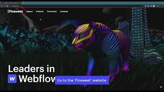 How to Add CMS Slider Using Finsweet in Webflow | Web Design Tutorial