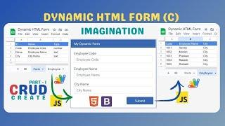 1. CRUD : Create Dynamic HTML Forms Using Google Apps Script