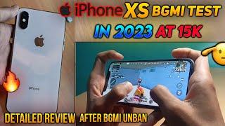 iPhone XS in 2023 at 15000Rs PUBG Test | iPhone XS Heating Test & Battery Test | Detailed Review 