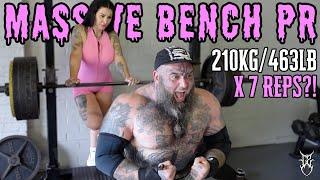 STRONGER THAN EVER | MASSIVE BENCH PRESS PR