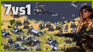 Red Alert 2 | Let's Play Differently | (7 vs 1)