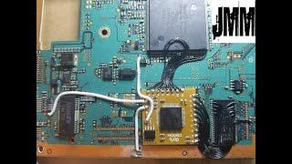 PS2 SCPH 39000 mod using Modbo 5.0 short wire installation method