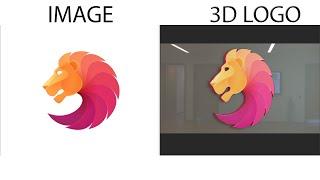 How to Convert Image to 3D logo In 3ds Max | 3Ds Max Tutorial | 2021.
