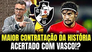 URGENTE!!! CHEGADA DE GUSTAVO SCARPA NO VASCO!? MAIOR CONTRATAÇÃO DA HISTÓRIA! NOTÍCIAS DO VASCO