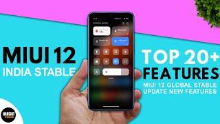 TOP 20+ New MIUI 12 INDIA STABLE FEATURES | MIUI 12 Global Stable Advanced Hidden Features