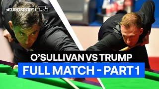 World Snooker Championship 2022 Final - Part 1 | Ronnie O'Sullivan vs Judd Trump | Eurosport Snooker