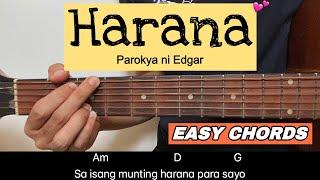 Harana - Parokya ni Edgar | Guitar Tutorial | Easy Chords