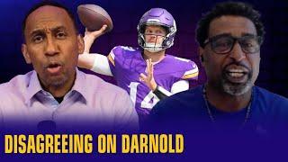 Stephen A and Cris Carter butt heads about Sam Darnold, Vikings