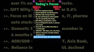 Share Market Today's Focus #stockmarket #banknifty #trading #tips #share #sharemarket #ideas #ipo