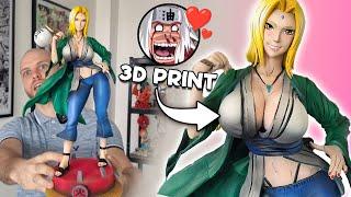 Dos GRANDES razones tiene Tsunade| Impresión 3D| Tutorial| Naruto